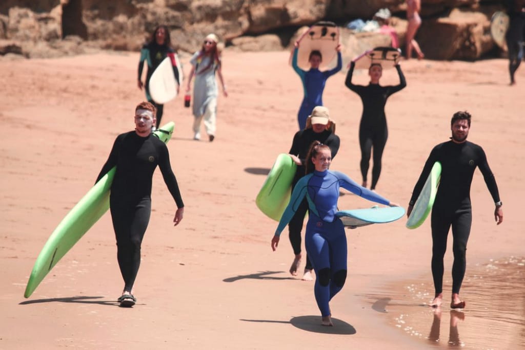 free surf camp morocco, surf discovery morocco