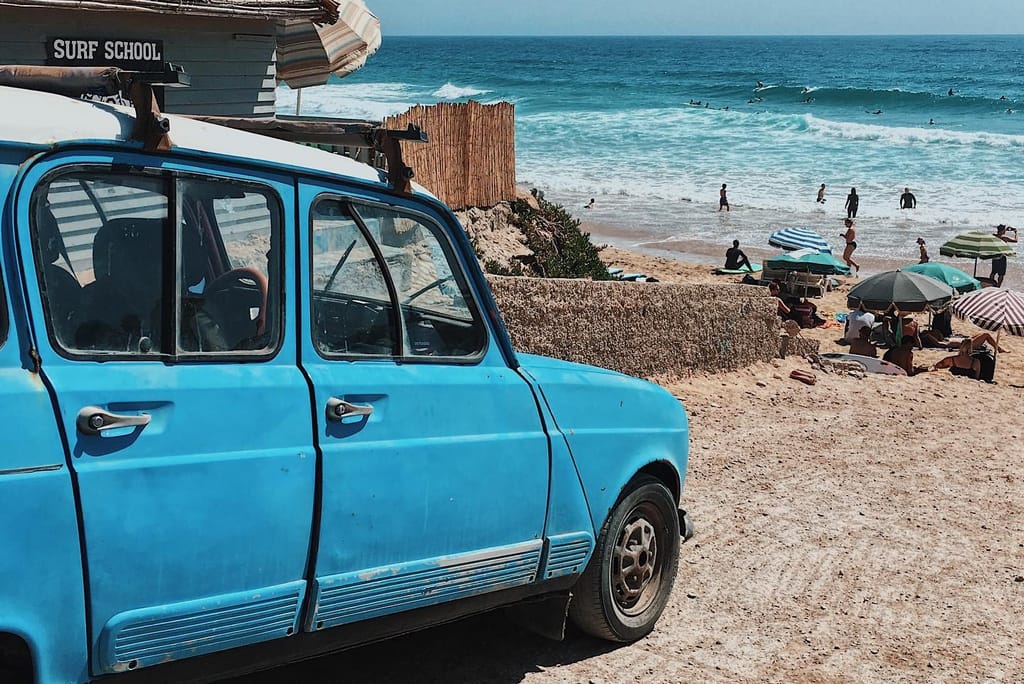 old surfing style, Surf Discovery Morocco